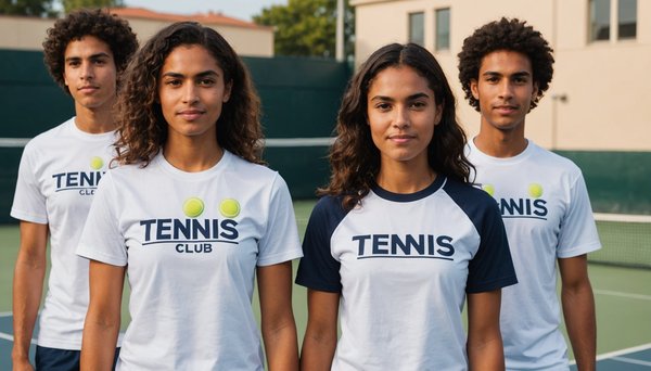Elevate your game with the stylish tennis club t-shirt